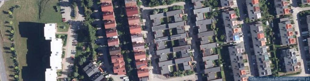 Zdjęcie satelitarne Radości ul.