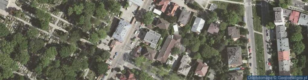 Zdjęcie satelitarne Rakowicka ul.