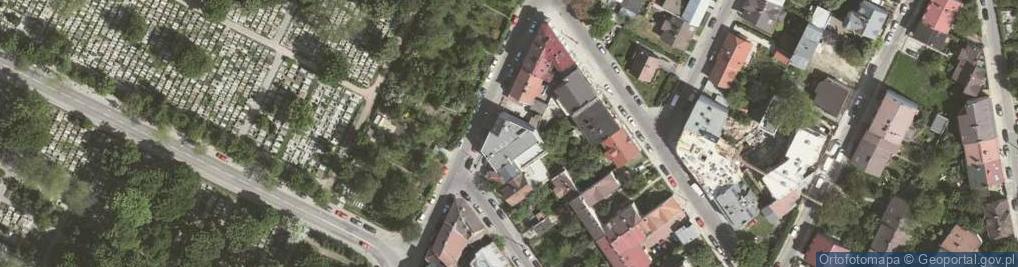 Zdjęcie satelitarne Rakowicka ul.