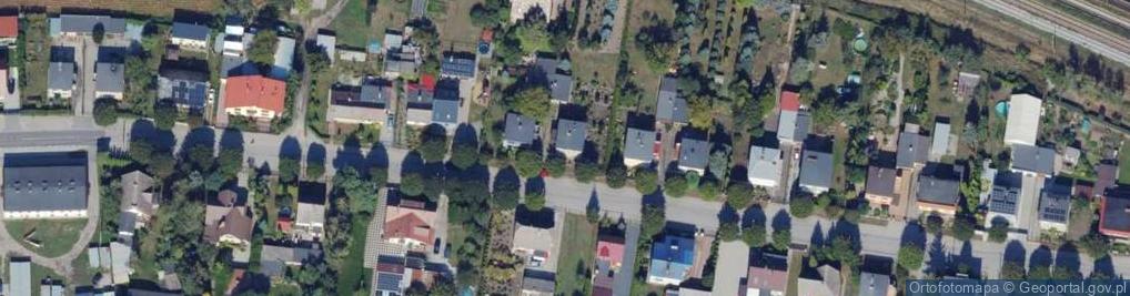 Zdjęcie satelitarne Radłowska ul.