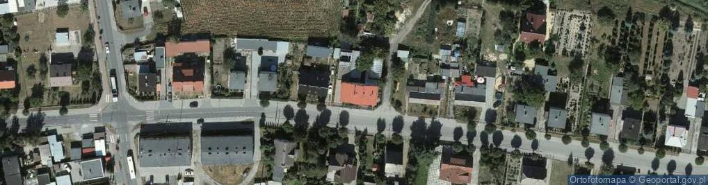 Zdjęcie satelitarne Radłowska ul.