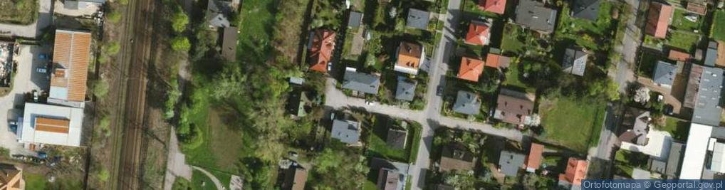 Zdjęcie satelitarne Rajska ul.