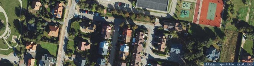 Zdjęcie satelitarne Radosna ul.