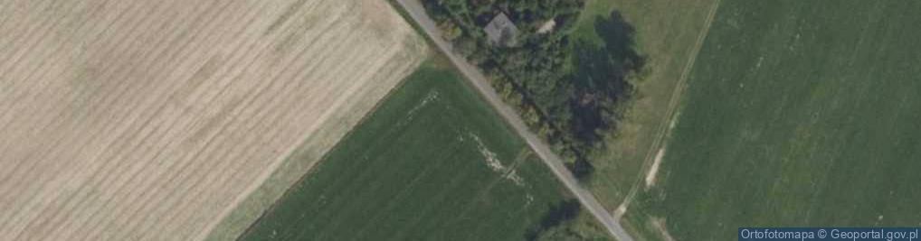 Zdjęcie satelitarne Racendów ul.