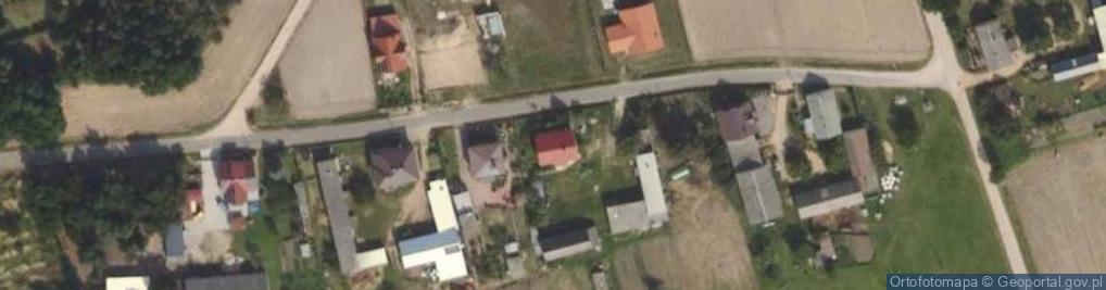 Zdjęcie satelitarne Rachowa ul.