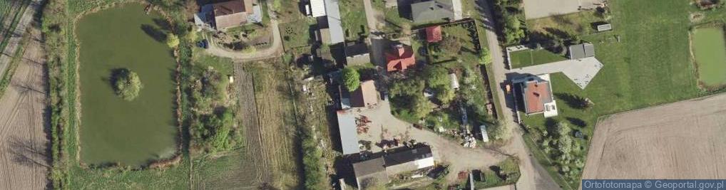 Zdjęcie satelitarne Racice ul.