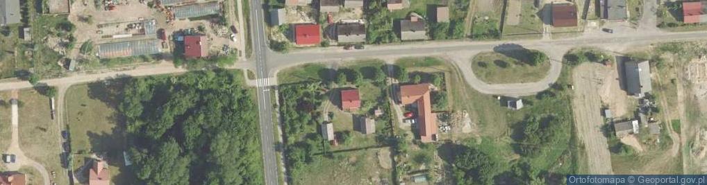 Zdjęcie satelitarne Radachów ul.