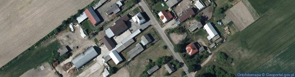Zdjęcie satelitarne Radoryż Kościelny ul.