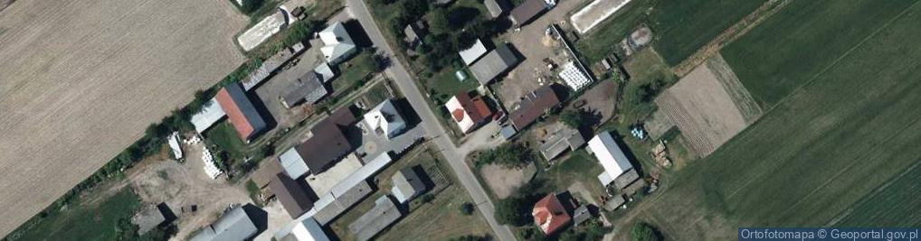 Zdjęcie satelitarne Radoryż Kościelny ul.