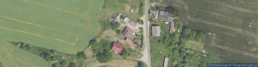 Zdjęcie satelitarne Radów ul.