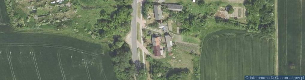 Zdjęcie satelitarne Radów ul.