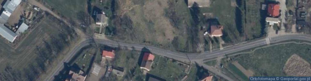 Zdjęcie satelitarne Radowo Wielkie ul.