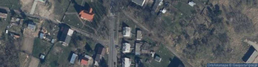 Zdjęcie satelitarne Radowo Wielkie ul.