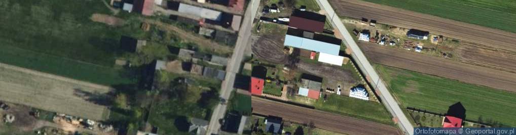 Zdjęcie satelitarne Radziechowice Drugie ul.