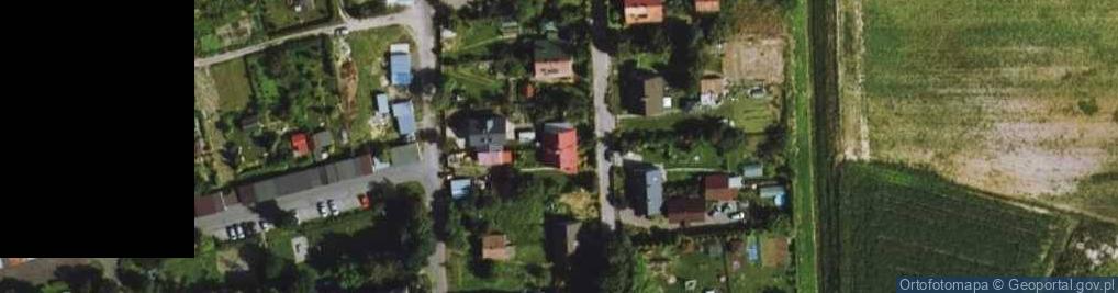 Zdjęcie satelitarne Radzików-Instytut ul.