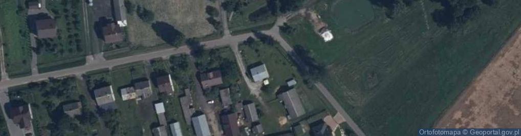 Zdjęcie satelitarne Radzików-Oczki ul.
