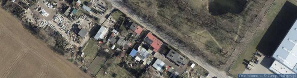 Zdjęcie satelitarne Rajkowo ul.