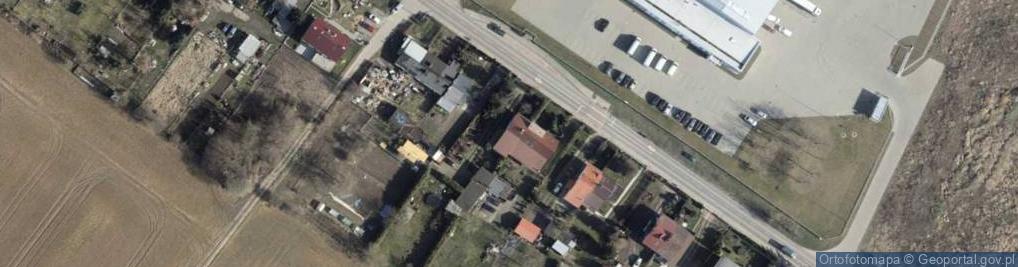 Zdjęcie satelitarne Rajkowo ul.