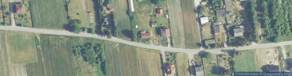 Zdjęcie satelitarne Raków ul.