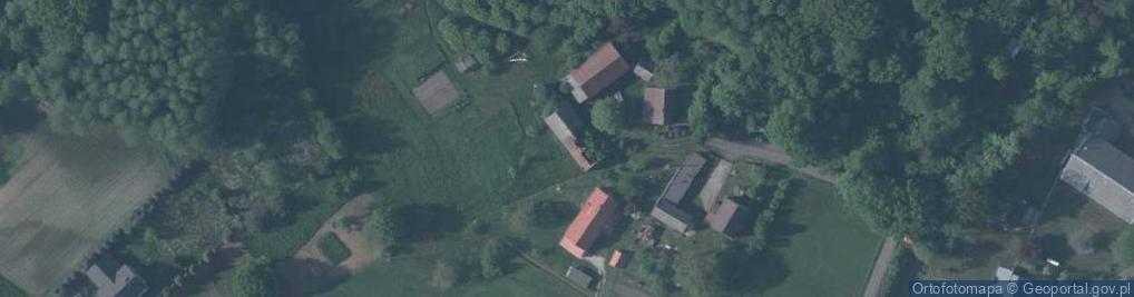 Zdjęcie satelitarne Raków ul.