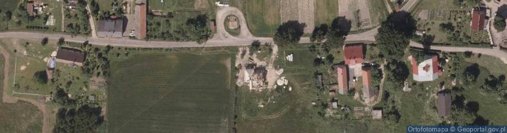 Zdjęcie satelitarne Raków Kolonia ul.