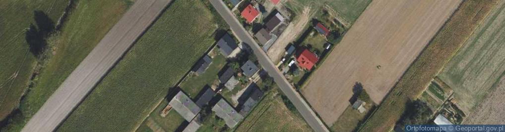 Zdjęcie satelitarne Rakutówek ul.