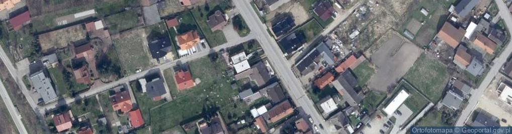Zdjęcie satelitarne Raciborska ul.