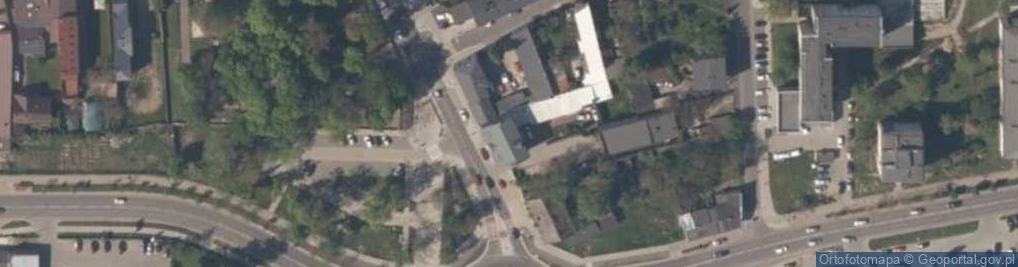 Zdjęcie satelitarne Rawska ul.
