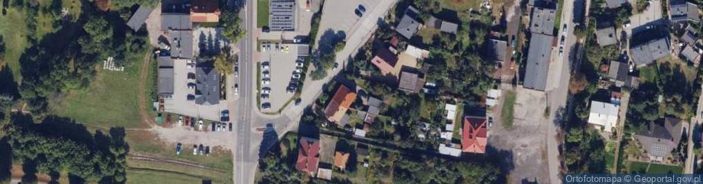 Zdjęcie satelitarne Raj ul.