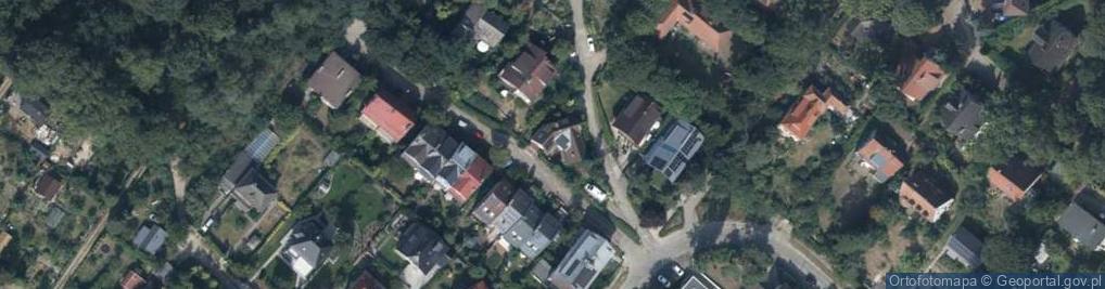 Zdjęcie satelitarne Rajska ul.
