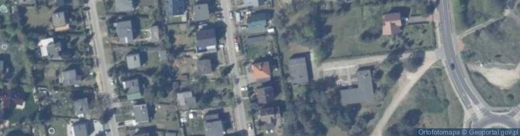 Zdjęcie satelitarne Radosna ul.