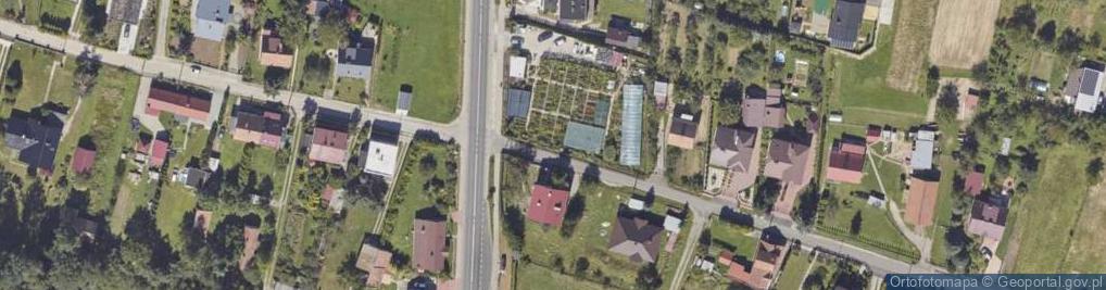 Zdjęcie satelitarne Radosna ul.