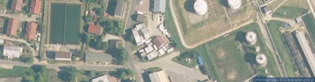 Zdjęcie satelitarne Rafineryjna ul.