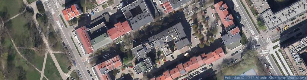 Zdjęcie satelitarne Radna ul.