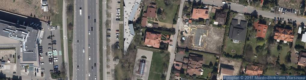 Zdjęcie satelitarne Rajskich Ptaków ul.