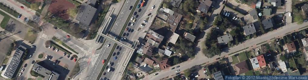 Zdjęcie satelitarne Radzymińska ul.