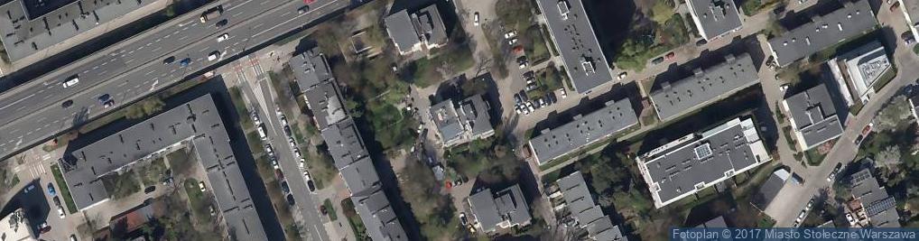 Zdjęcie satelitarne Rapperswilska ul.