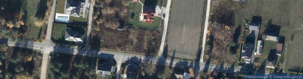 Zdjęcie satelitarne Rajska ul.