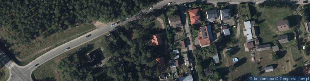 Zdjęcie satelitarne Rajska ul.