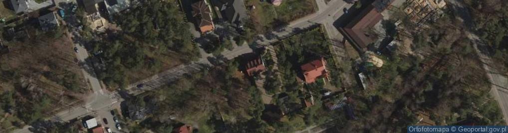 Zdjęcie satelitarne Raczyńskiej Stefanii, hr. ul.