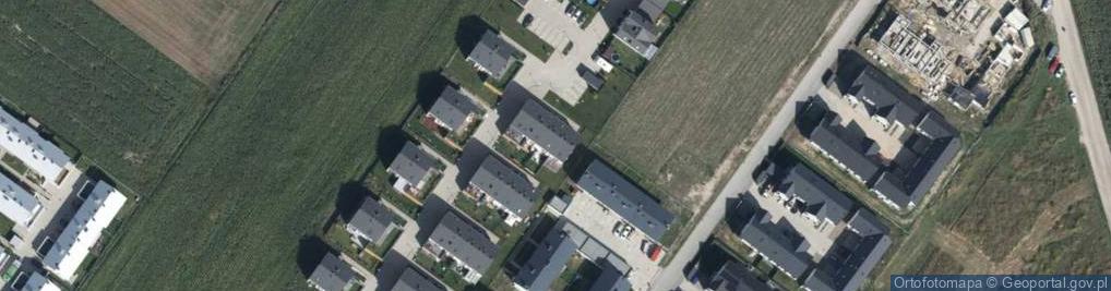 Zdjęcie satelitarne Rajskich Ptaków ul.