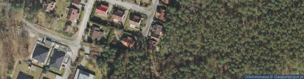 Zdjęcie satelitarne Racula-Leśna ul.
