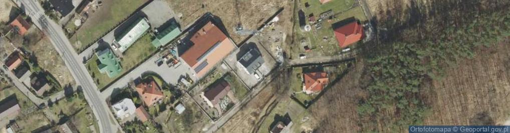 Zdjęcie satelitarne Racula-Zielna ul.