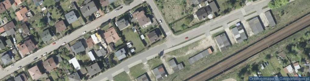 Zdjęcie satelitarne Radziwiłłowska ul.