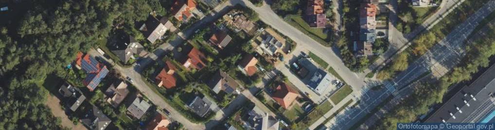 Zdjęcie satelitarne Rdestowa ul.