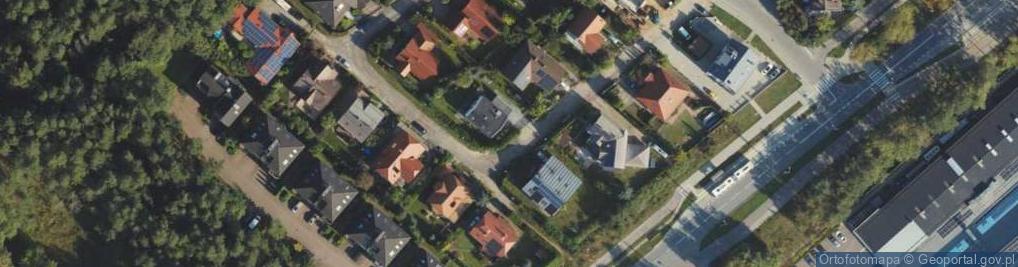 Zdjęcie satelitarne Rdestowa ul.