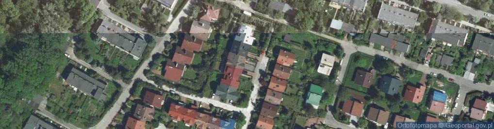 Zdjęcie satelitarne Rdzawa ul.