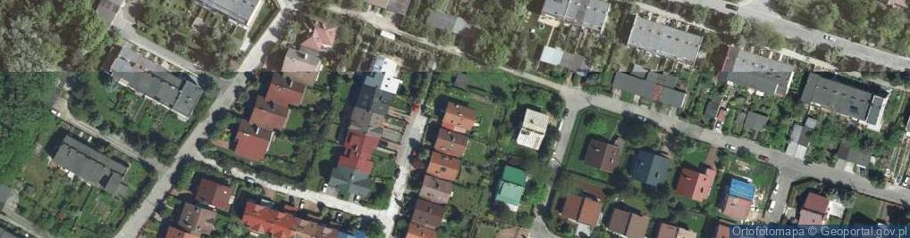 Zdjęcie satelitarne Rdzawa ul.