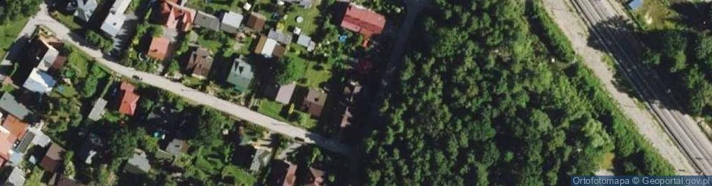 Zdjęcie satelitarne Rękasa ul.