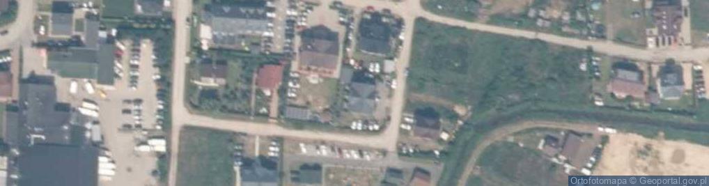 Zdjęcie satelitarne Reprezentacyjna ul.